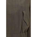 Ganni Bicolor Wool Oves Aries Bomber