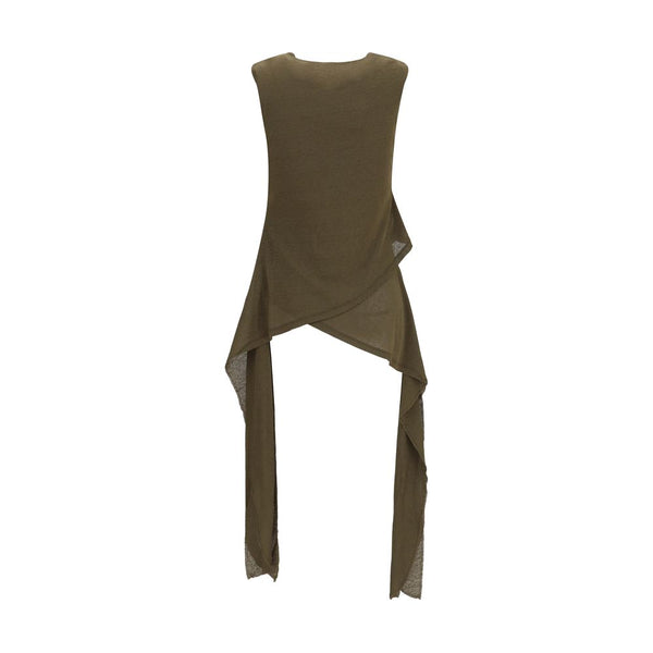 Ganni Bicolor Polyester Blouse