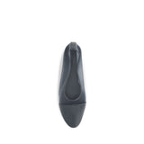 Dear Frances Gray Calf Leather Bos Taurus Ballet Flats