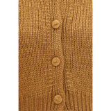 Forte_Forte Brown Silk Cardigan