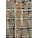 Burberry Beige Cotton Parka