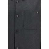 Valentino Garavani Gray Polyester Full-Length Jacket