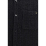 Valentino Garavani Black Cotton Jacket