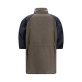 Sacai Bicolor Cotton Shell Jacket