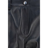 Magda Butrym Black Leather Pants