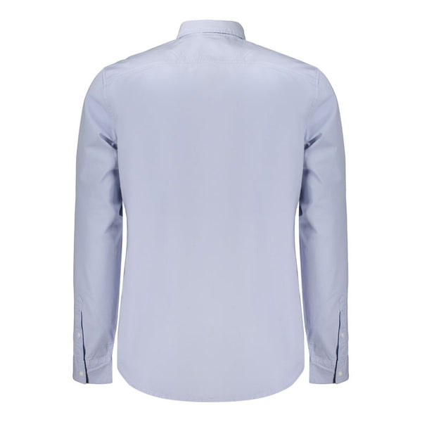 Guess Jeans Azzurro Cotton Men Shirt