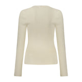 Guess Jeans Bianco Viscose Women Sweater