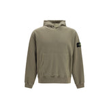 Stone Island Bicolor Cotton Sweatshirt