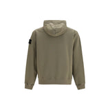 Stone Island Bicolor Cotton Sweatshirt