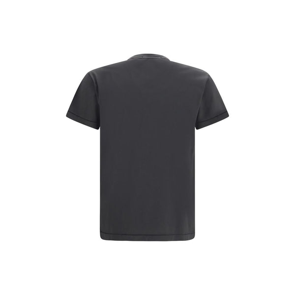 Stone Island Gray Cotton T-Shirt