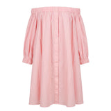 Trussardi Jeans Pink Cotton Women Dress
