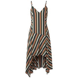 Trussardi Jeans Brown Viscose Women Dress