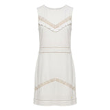 Trussardi Jeans White Polyester Women Dress