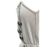 Trussardi Jeans White Cotton Women Dress