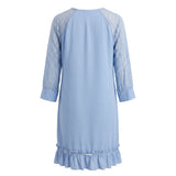 Trussardi Jeans Blue Polyester Women Dress