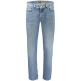 Hugo Boss Blu Cotton Men's Slim Jeans