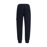 Stone Island Blue Cotton Joggers (Workout Pants)