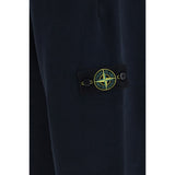 Stone Island Blue Cotton Joggers (Workout Pants)
