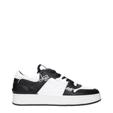 Jimmy Choo Black Leather Sneakers
