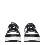 Jimmy Choo Black Leather Sneakers