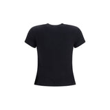 Off-White Black Cotton T-Shirt