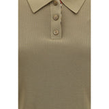 Burberry Bicolor Wool Oves Aries Polo Shirt