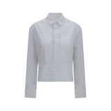 Sacai White Cotton Dress Shirt