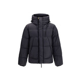 Parajumpers Black Goose Down Full-Length Jacket