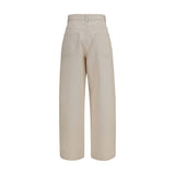Rohe Beige Cotton Straight-Leg Jeans