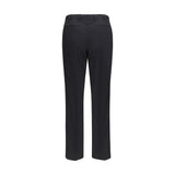 PT Torino Black Wool Oves Aries Casual Pants