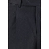 PT Torino Gray Wool Oves Aries Casual Pants
