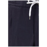 PT Torino Blue Wool Oves Aries Casual Pants