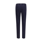 PT Torino Blue Elastane Casual Pants