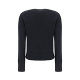 Ami Paris Black Wool Oves Aries Sweatshirt