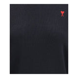 Ami Paris Black Wool Oves Aries Sweatshirt