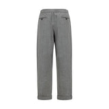 Giorgio Armani Gray Wool Oves Aries Casual Pants