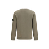 Stone Island Bicolor Cotton Sweatshirt