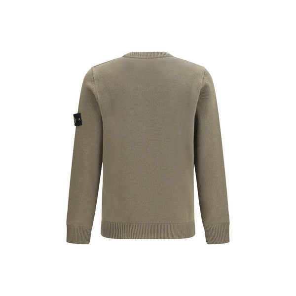 Stone Island Bicolor Cotton Sweatshirt