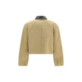 Balenciaga Beige Cotton Full-Length Jacket