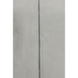 Gongdid Design White Polyester Full-Length Jacket