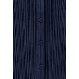 Gongdid Design Blue Polyester Shirt