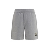Moncler Gray Cotton Bermuda Shorts
