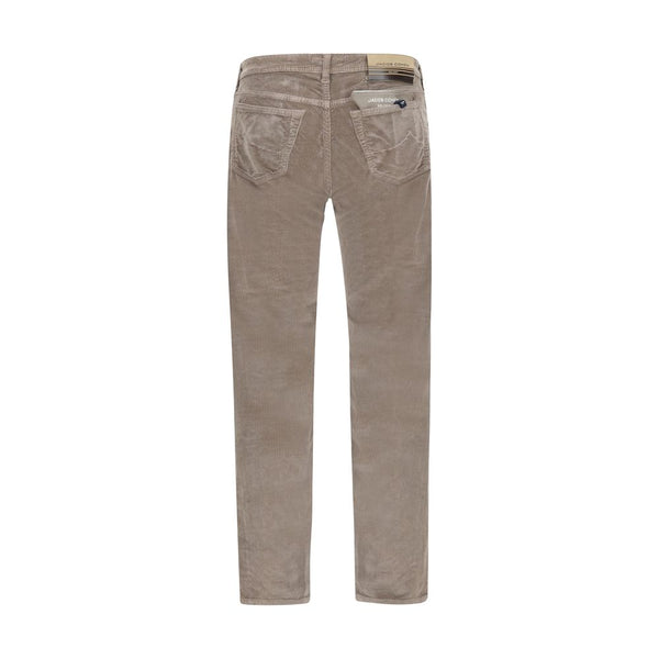 Jacob Cohen Brown Cotton Casual Pants