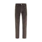 Jacob Cohen Brown Cotton Casual Pants