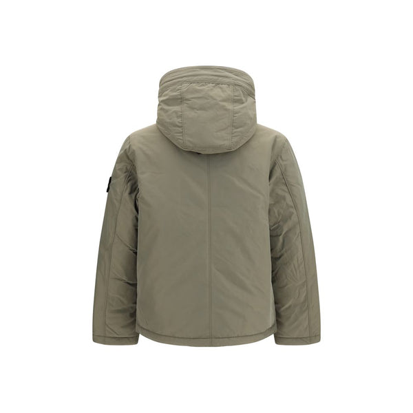 Stone Island Bicolor Polyester Shell Jacket