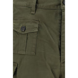 Dsquared² Bicolor Cotton Bermuda Shorts