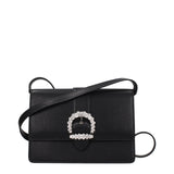 Jimmy Choo Black Leather Crossbody Bag