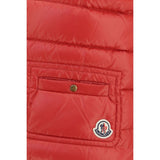 Moncler Red Polyamide Sleeveless Jacket