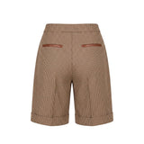 Trussardi Jeans Brown Viscose Women Shorts