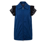 Trussardi Jeans Blue Polyester Women Jacket